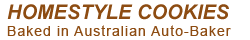 homestyle cookies, baked in australian auto baker